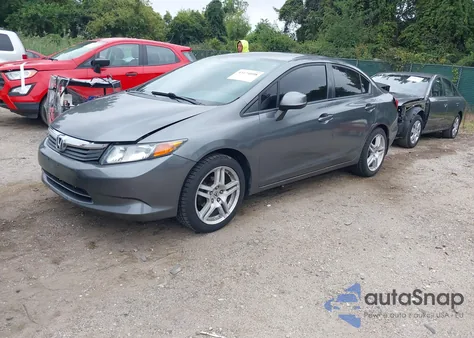 2012 Honda Civic Lx z USA, uszkodzony, nr VIN 2HGFB2F55CH521770
